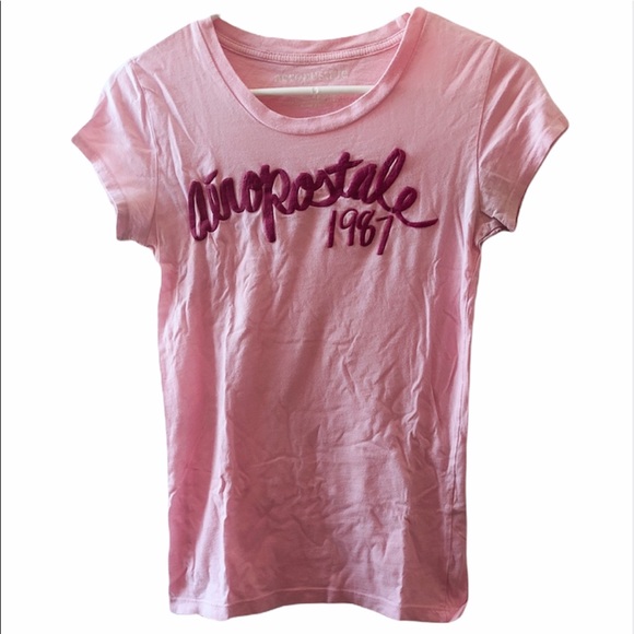 Aeropostale Pink Tee - Picture 1 of 6